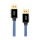 Kabel komputerowy Silver Monkey X Kabel DisplayPort 2.0 Ultra w oplocie 3m niebieski SMXA012